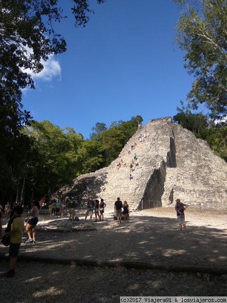 Pirámide de Cobá
Viaje Riviera Maya, Noviembre
