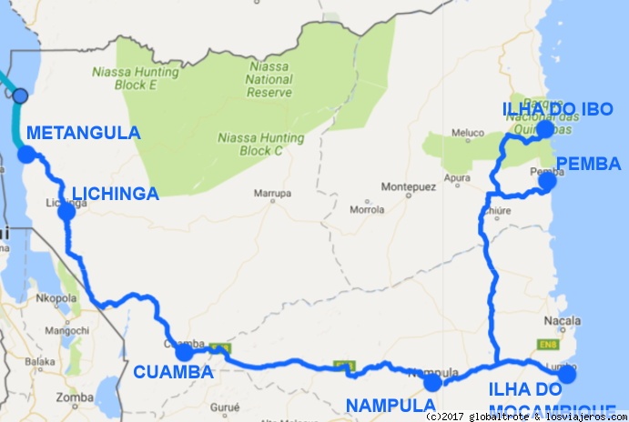 MOZAMBIQUE: La vuelta al Sur de África en 80 días (y7)