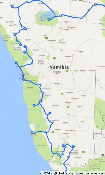 Ruta Namibia
Ruta Namibia
