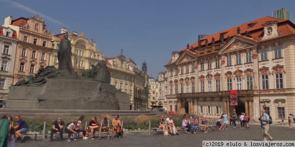 Plaza de la Ciudad Vieja
En Praga, una de las más bonitas plazas del mundo
