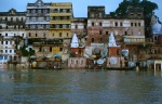 Ghat en el río Ganges
Ghat río Ganges Benarés India
