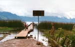 Embarcadero en el lago Atitlan