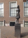 Escultura Anne Frank
Escultura, Anne, Frank, cerca, casa, museo
