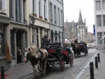 Carrozas por Gante
coche caballo Gante Bélgica