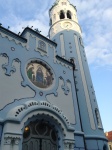 Iglesia azul