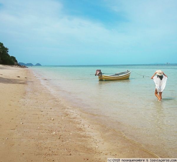 Perdidos en el paraiso.
Playas solitarias en Koh Phangan.
