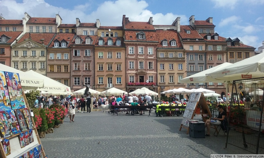 Recuerdos viaje Polonia 2016 en tren - Blogs de Polonia - Visita a Varsovia (1)