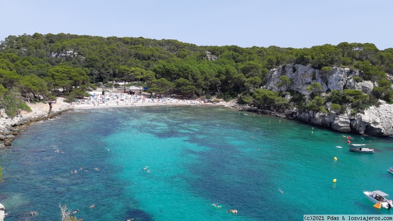 Menorca en 6 días en familia - Blogs de España - Tour Calas Oeste - Cala Macarella - Cala Macarelleta (4)