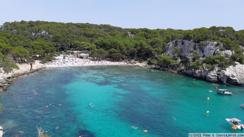 Tour Calas Oeste - Cala Macarella - Cala Macarelleta - Menorca en 6 días en familia (4)