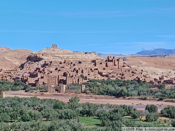 Ait Ben Haddou
Vista desde un mirador antes de llegar
