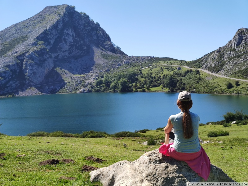 Visitando Asturias - Blogs de España - Lagos de Covadonga (18 de julio) (3)