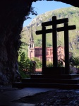 Santuario de Covadonga
Santuario, Covadonga, Vista, santuario
