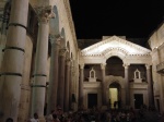 Palacio Diocleciano nocturno