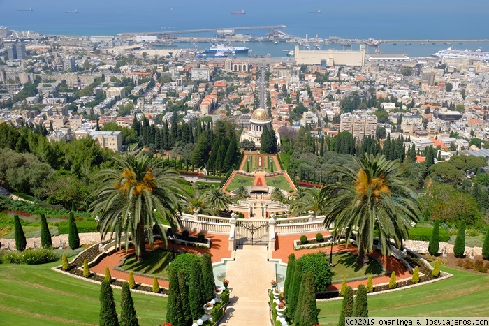 Los jardines colgantes de... Haifa - Euroluna de Miel en Israel. (1)