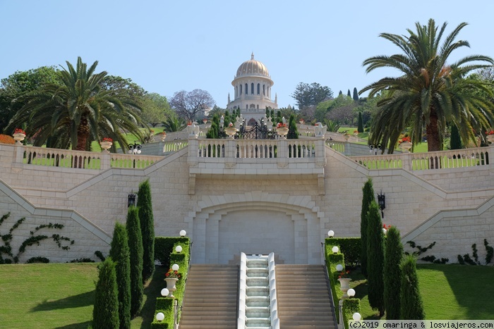 Los jardines colgantes de... Haifa - Euroluna de Miel en Israel. (3)