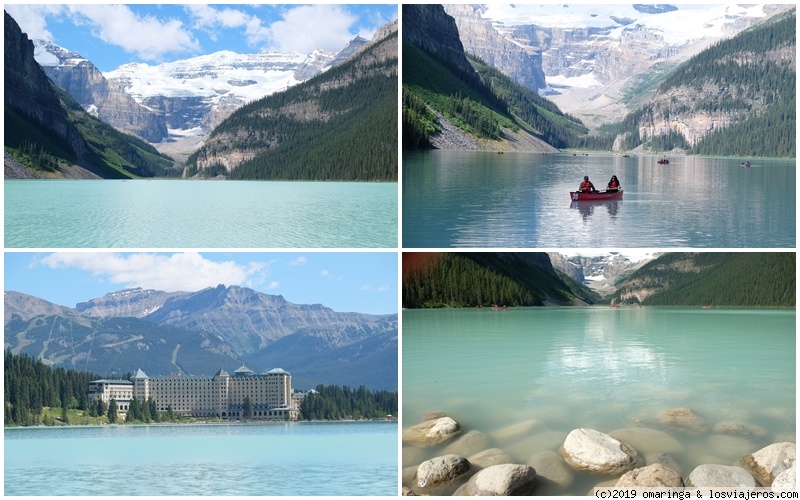 Los grandes lagos de las Rocosas. - Canadá de costa a costa (1)