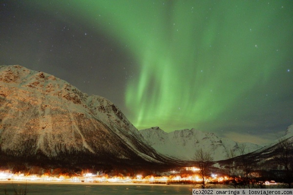 Auroras boreales en la tercera parada
Auroras boreales en Noruega
