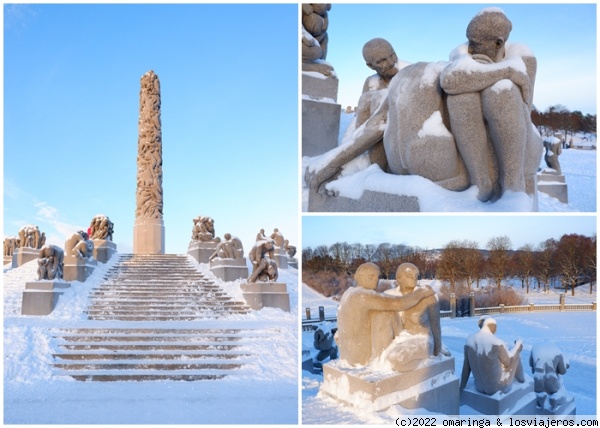 Monolito del Parque Vigeland
.
