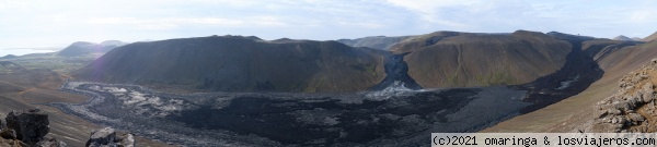Vistas de la lava del Fagradalsfjall
.
