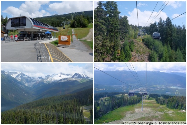 Gondolas en Whistler
.
