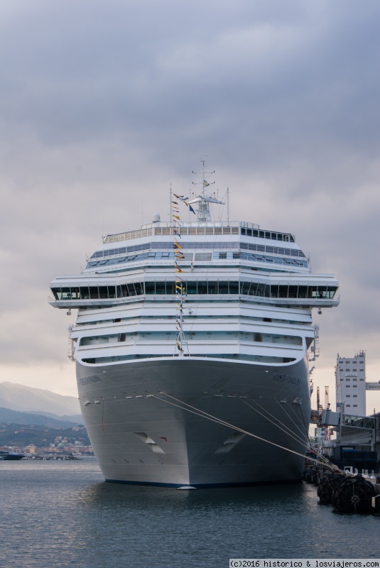 Costa Favolosa (Mas allá de las Columnas de Hércules) - Blogs de Cruceros y Mares - 2º día Savona (1)