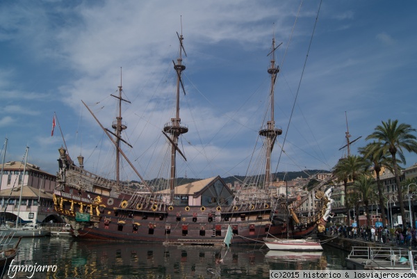 Galeote Neptuno
Galeote Neptuno que esta atracado en Génova
