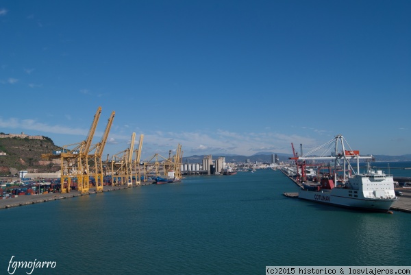 Puerto de Barcelona
LLegada al puerto de Barcelona en el MSC Splendida
