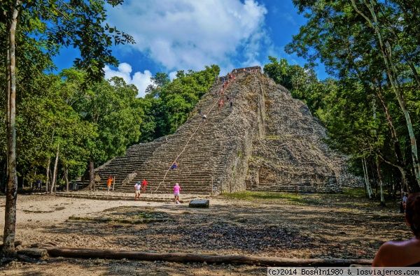 COBÁ, TULUM
PIRÁMIDE GRANDE EN COBÁ
