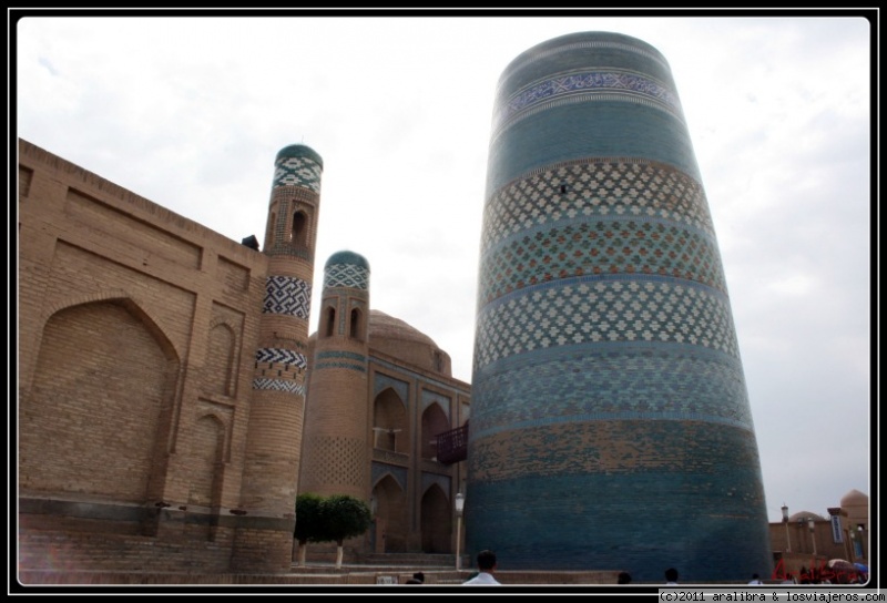Travel to  Uzbekistan - Kalta Minar, Khiva.