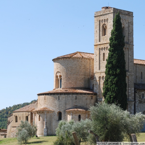 Abadía de Sant Antimo
Abadía románica de Sant Antimo
