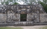 Mascarón maya en Chicanna