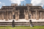 Ruinas mayas en Chichen Itzá