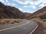 Carretera rodeando Death Valley