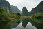 Reflejos en Trang An
Reflejos, Trang, Vistas, Ninh, Binh, desde, recorrido, barca, día, nublado