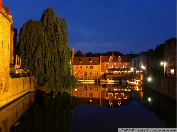 Brujas de noche
vista nocturna de Brujas
