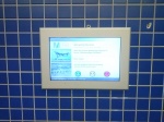 Pantalla táctil en WC
Pantalla, Para, Munich, táctil, opinar, baños, aeropuerto