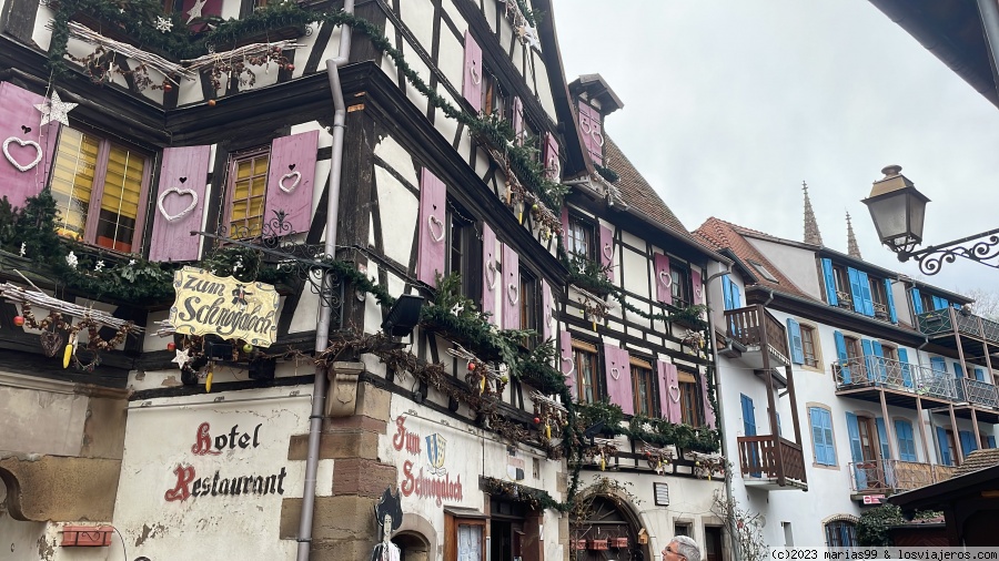 Alsacia en fin de año - Blogs of France - Día 2. (30 de diciembre). Obernai, Turkheim y Eguisheim (2)
