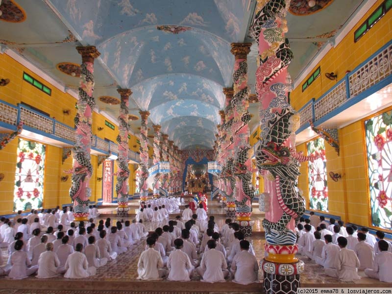 Foro de Saigon en Sudeste Asiático: Templo Cao Dai de Tay Ninh, Ho Chi Minh