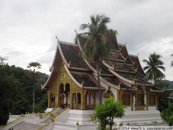 Wat Ho Pha Bang, Luang Prabang
Templo situado en el interior del Complejo del Museo Nacional de Luang Prabang, antigua residencia real de Laos.
