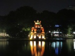 Lago Hoan Kiem, Hanoi
Lago, Hoan, Kiem, Hanoi, Torre, Tortuga, iluminados