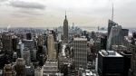 NEW YORK
YORK, Foto, Rockefeller, Center, Empire, tomada, desde, mítico, edificio, enfrente