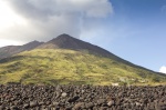 Volcán Stromboli a medio día