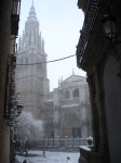 Catedral de Toledo nevada