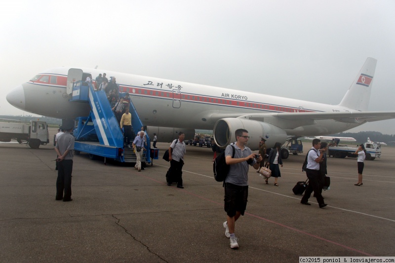 Travel to  Corea Norte - Línea aérea Koryo.