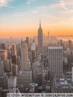 NUEVA YORK
Atardecer en Top of the rock
