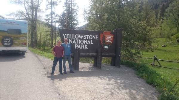 Llegada a Yellowstone
Por fin! Estamos en Yellowstone!
