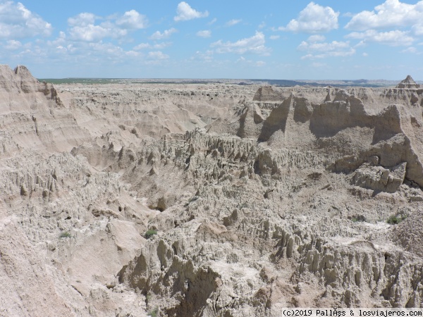 Badlands National Park
Vista general de Badlands National Park
