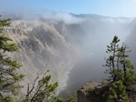 Gran Cañón de Yellowstone
Gran, Cañón, Yellowstone, Vista, Cañon, Sublime, Point, través, niebla, desde