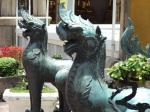 Esculturas - perros dragon