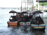 barcas, barcas taxi, rio chao praya